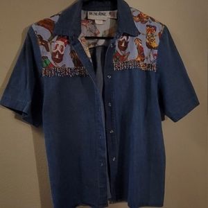 Vintage on the verge western shirt